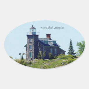 Autocollant du phare de Huron Island