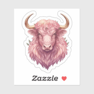 Autocollant du zodiaque céleste Taureau - Art du t
