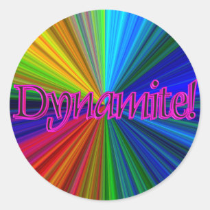 Autocollant dynamite