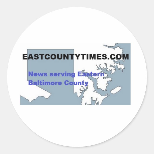 autocollant Eastcountytimes.com (Devant)