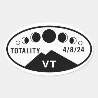 Autocollant Eclipse Water Bottle - Vermont - 2024