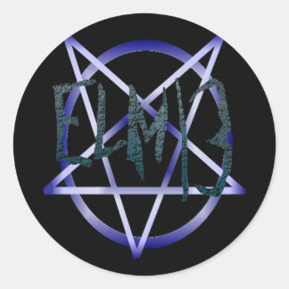 Autocollant Elm13 Satanic et Fière