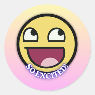 Autocollant emoji heureux