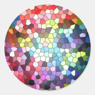Autocollant en verre souillé