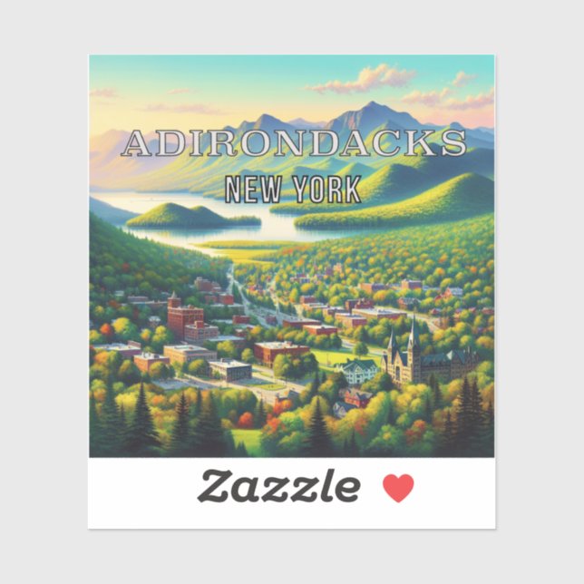 Autocollant en vinyle de 3 pouces New York (Feuille)