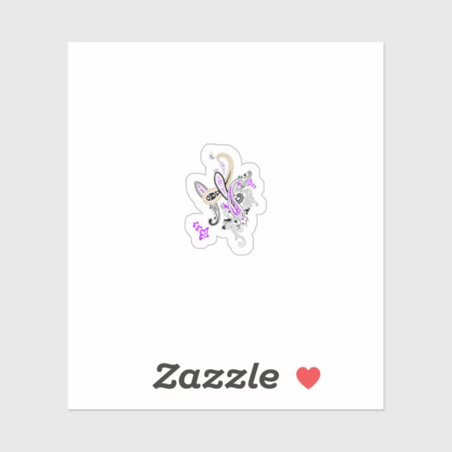 Autocollant en vinyle de couleur pourpre-magenta,  (Feuille)