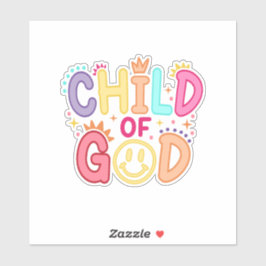 Autocollant Enfant de Dieu