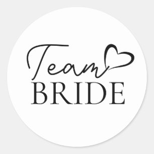 Autocollant Équipe Mariée – Cadeau Amusant pour En