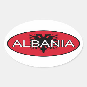 Autocollant Euro Albanie
