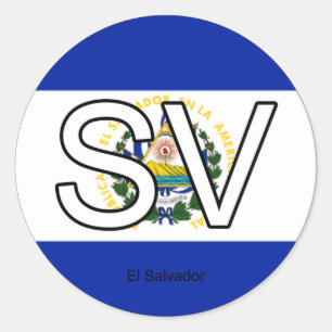 Autocollant Euro Salvador