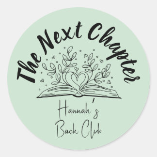 Autocollant EVJF « The Next Chapter »