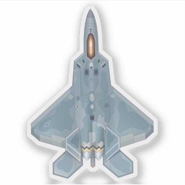 Autocollant F-22 Raptor (Devant)