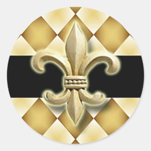 Autocollant Fleur de Lis