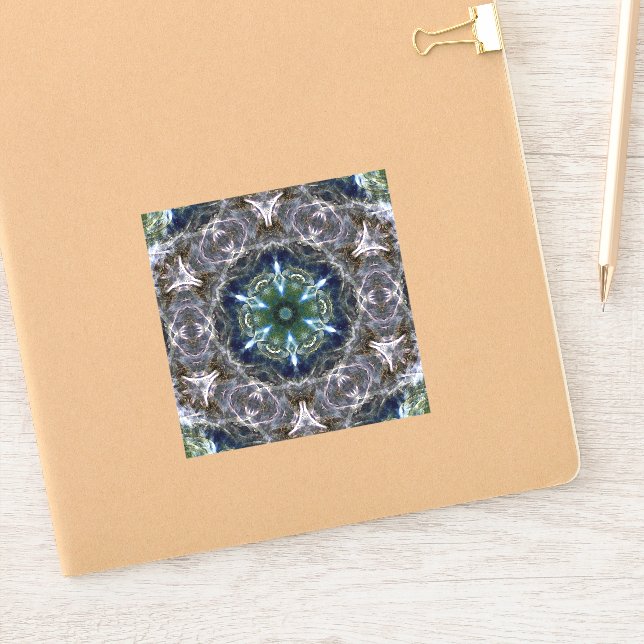 Autocollant Folk Mandala (Carnet)