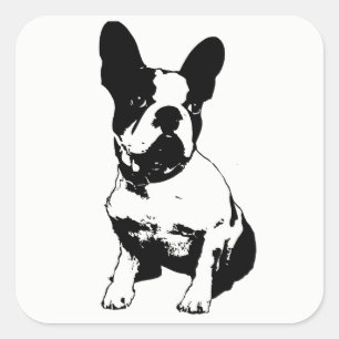 Autocollant français Bulldog