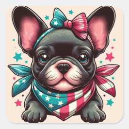 Autocollant français Bulldog