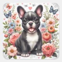 Autocollant français Bulldog