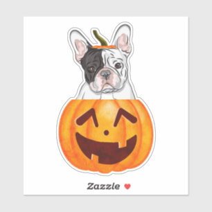 Autocollant Frenchie Halloween