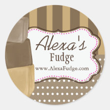 Autocollant Fudge Business