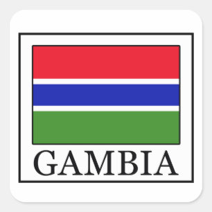 Autocollant Gambie