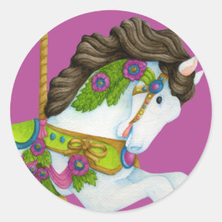 Autocollant Gayle Carousel Horse