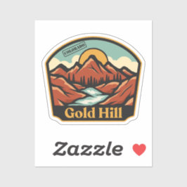 Autocollant Gold Hill, Colorado