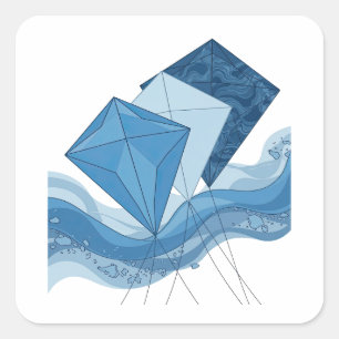 Autocollant graphique argenté brillant WATERFALL