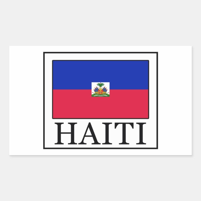 Autocollant Haïti (Devant)