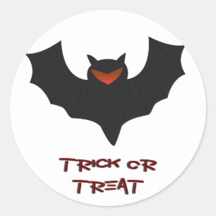 Autocollant Halloween Chauve-Souris Grincheuse