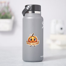 Autocollant Halloween Citrouille "Ambiance Surnatu