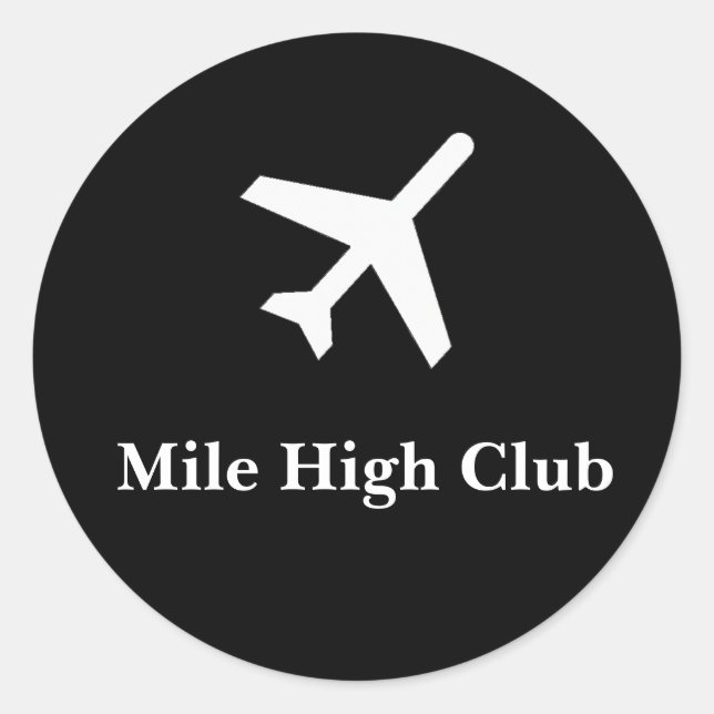 Autocollant haut-club de mille (Devant)
