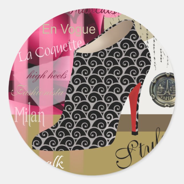 Autocollant Haute Couture (Devant)