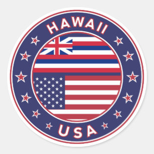Autocollant Hawaii, Hawaii, USA