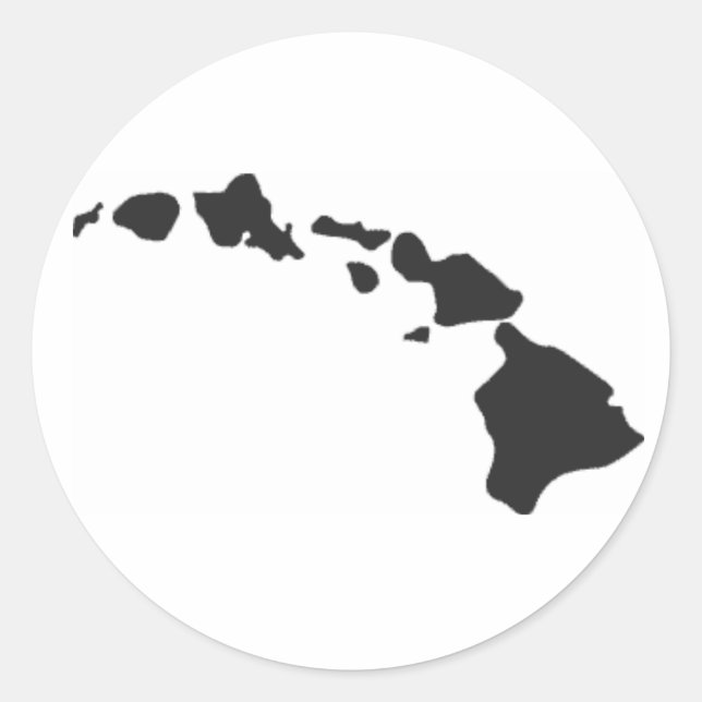 Autocollant Hawaiian Islands (Devant)