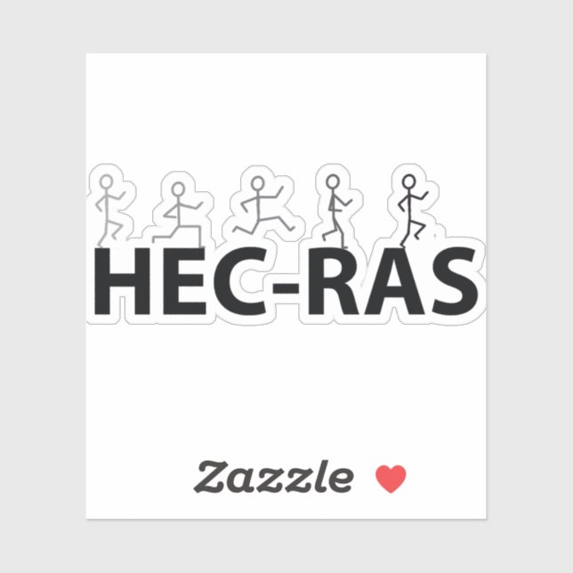 autocollant HEC-RAS (Feuille)