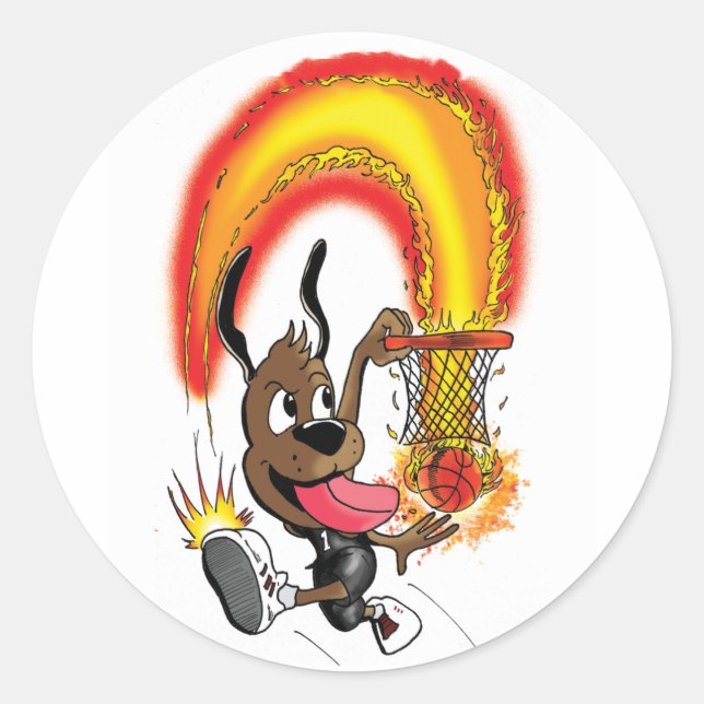 Autocollant Hoop Hound (Devant)