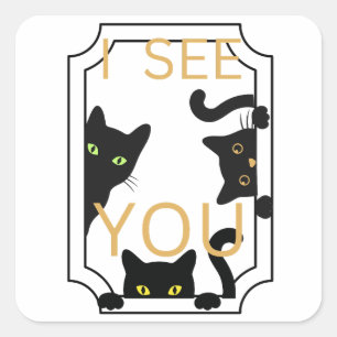 autocollant "I See You"