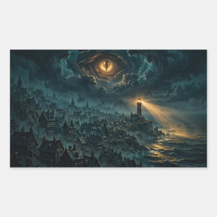 Autocollant Isle of Witness — Vinyle Horreur Cosmi