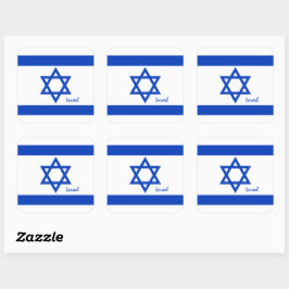 Autocollant Israël, drapeau israélien patriotes / 