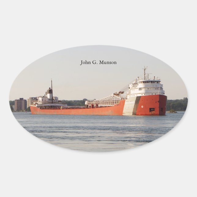 Autocollant John G. Munson (Devant)
