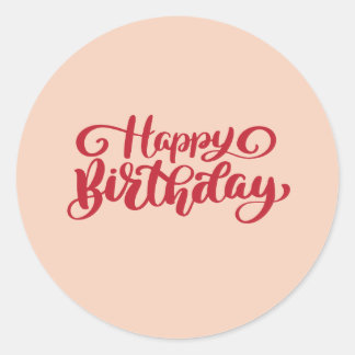 Autocollant joyeux anniversaire