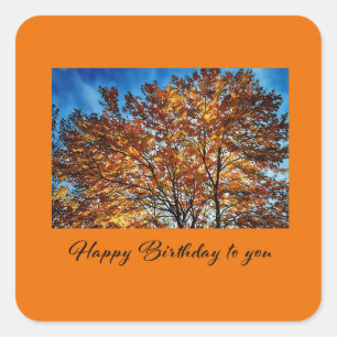 Autocollant Joyeux Anniversaire À Toi