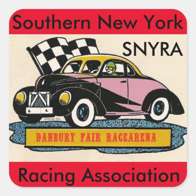 Autocollant juste de DANBURY Racearena SNYRA (Devant)