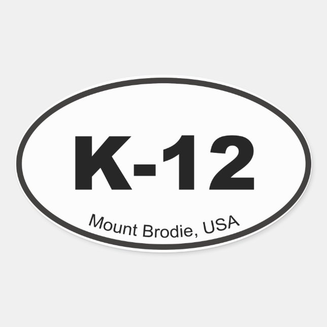 Autocollant K-12 Euro (Devant)