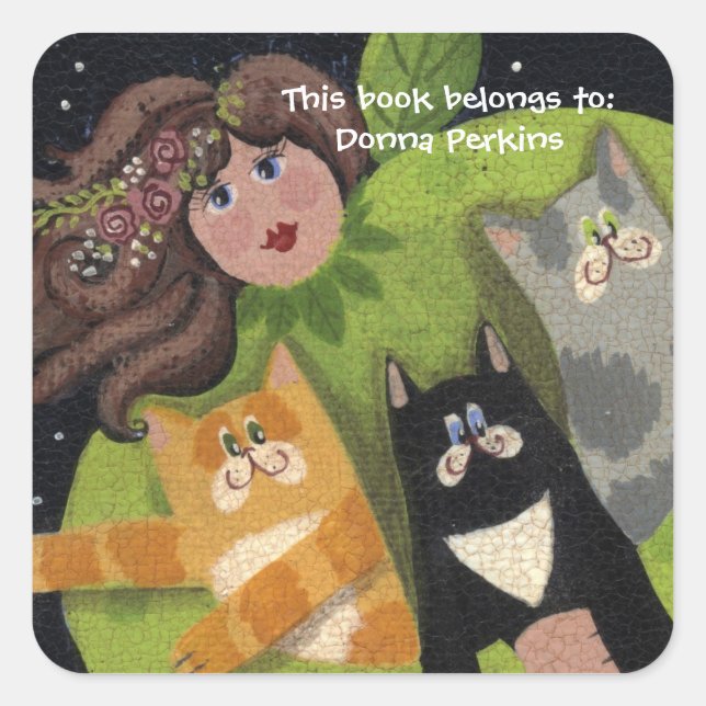 Autocollant Kitty Cat Angel (Devant)