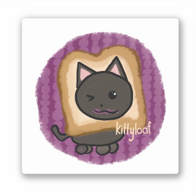 Autocollant Kittyloaf (Devant)