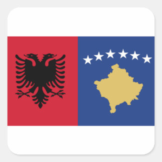 autocollant kosovo & albania