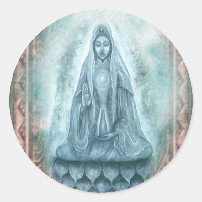 Autocollant Kuan Yin (Devant)
