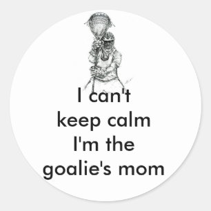 Autocollant Lacrosse Goalie