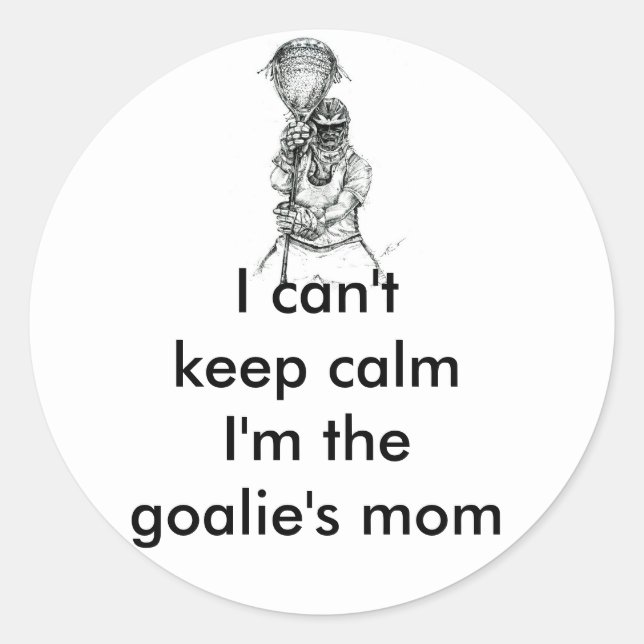 Autocollant Lacrosse Goalie (Devant)
